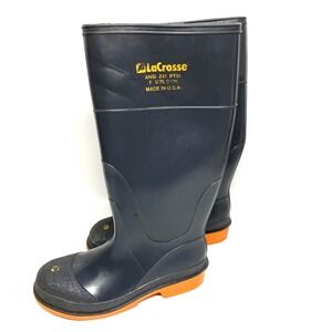 Lacrosse Rubber Boots Steel Toe‎ Safety Work Ansi Z41 PT91 USA Mens Size 5